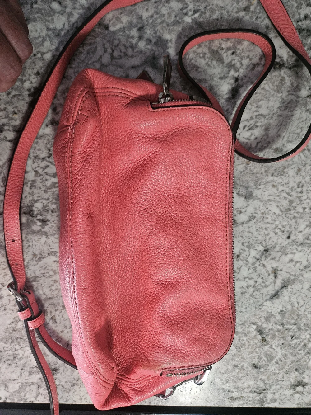 Michael Kors Pink Leather Crossbody Bag
